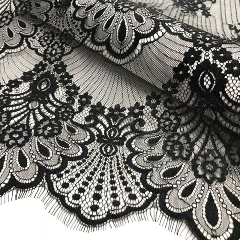 Lace Fabric Placement Floral Eyelash for Women's Wear Wholesale Suppli 23